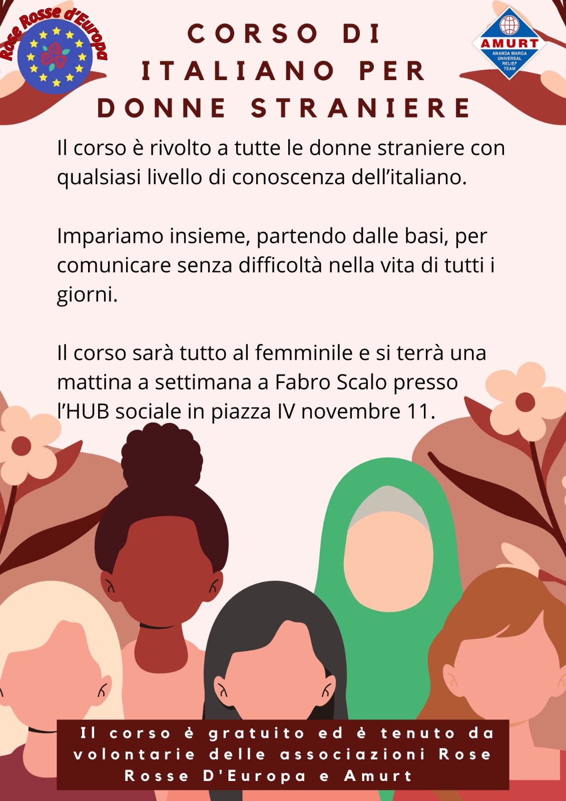 Corso italiano per donne straniere