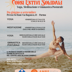 Corsi estivi solidali 2026
