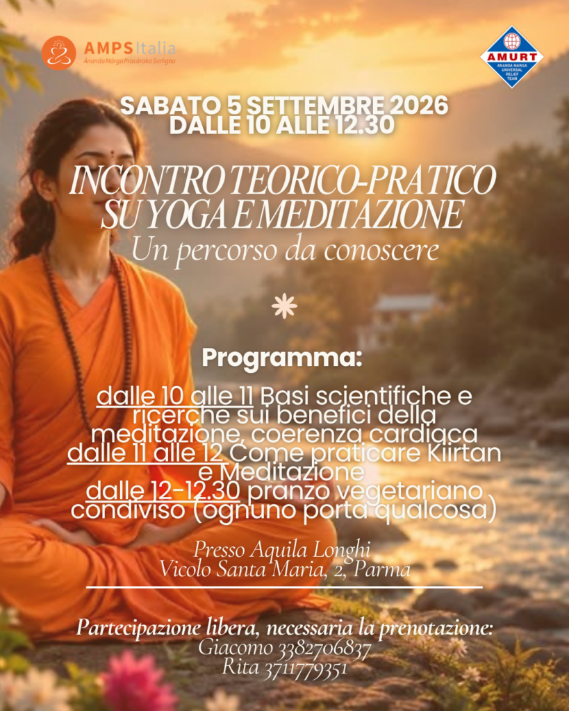 Incontro teorico pratico yoga e meditazione 2026